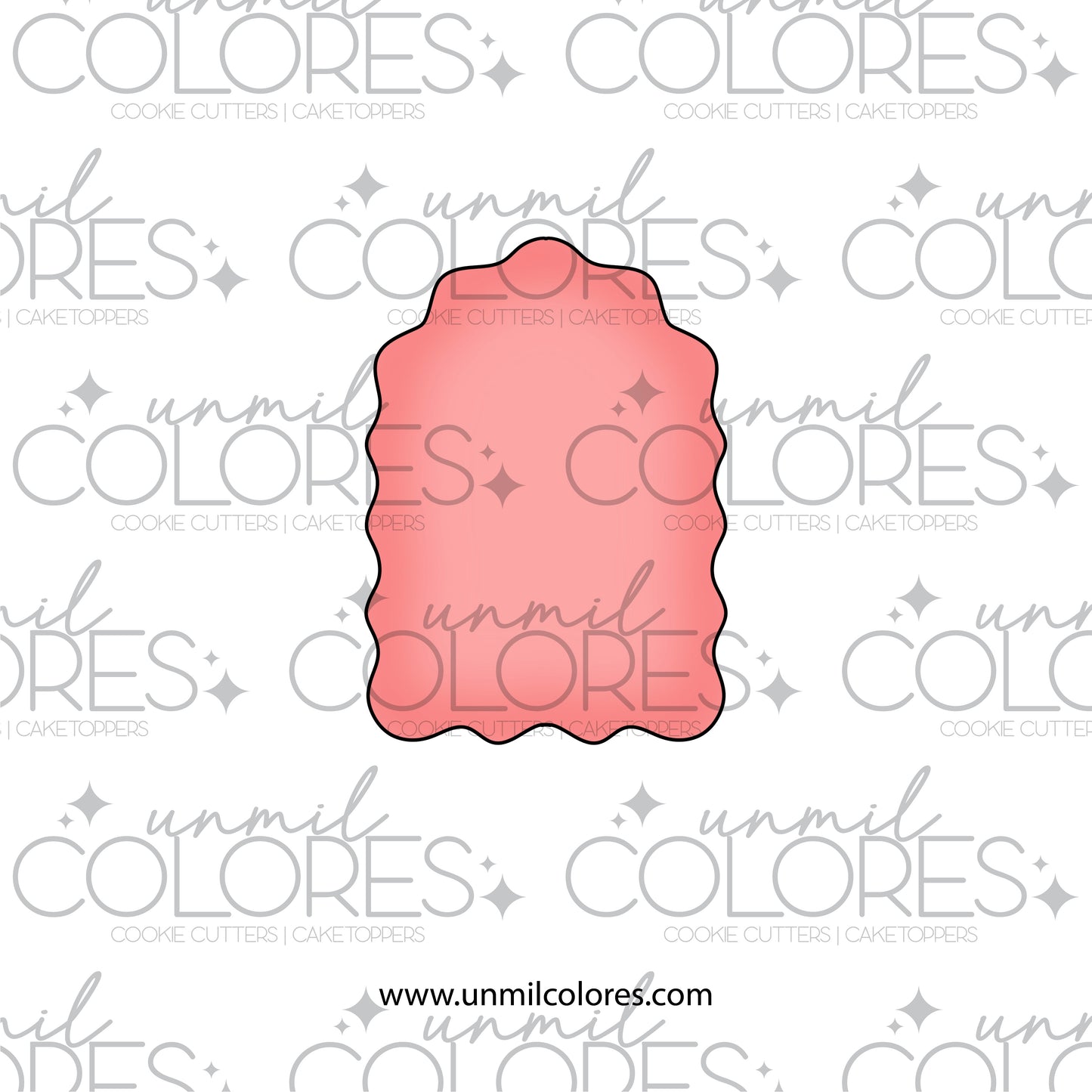 Cortador de Galleta Placa Guerrero