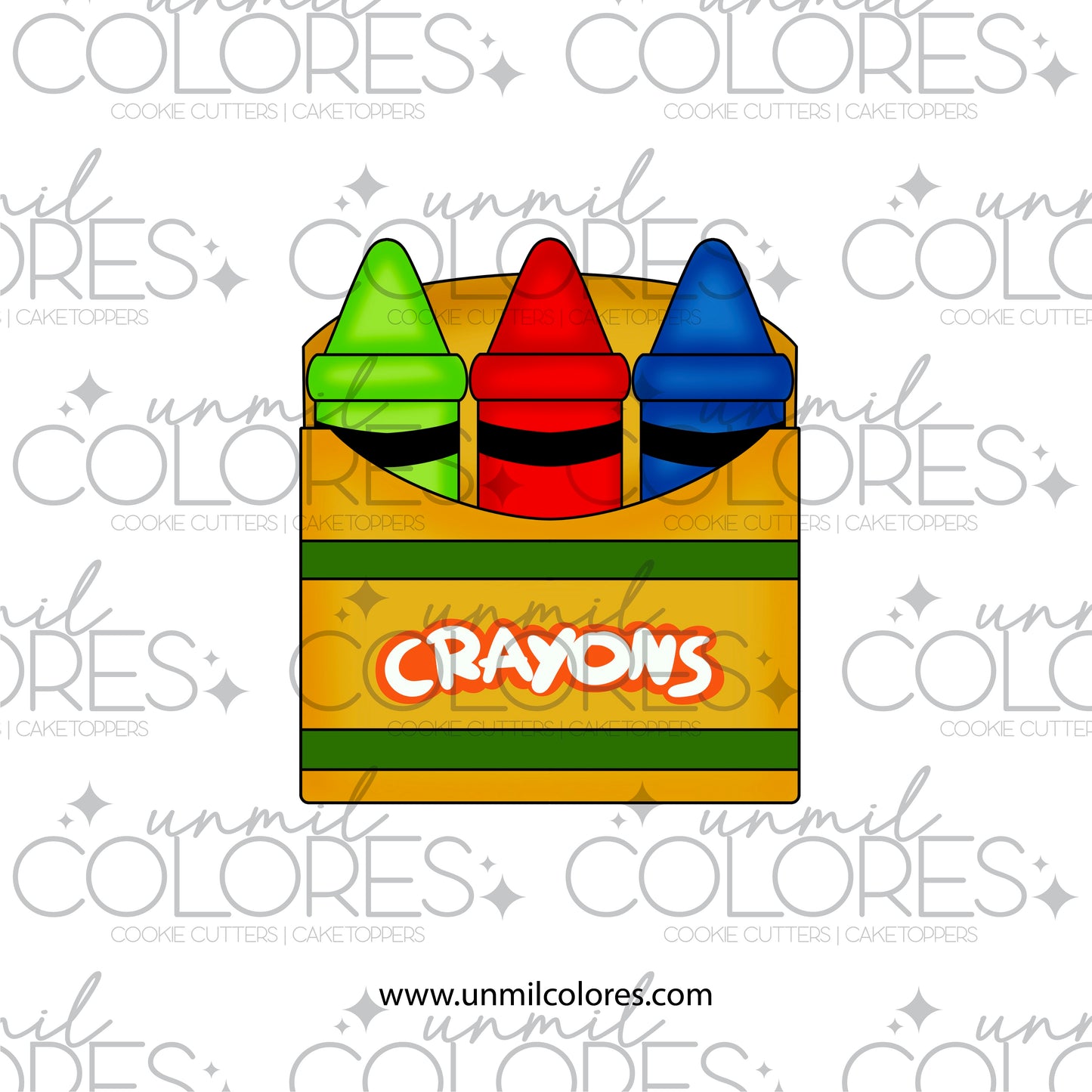 Cortador de Galleta Crayones