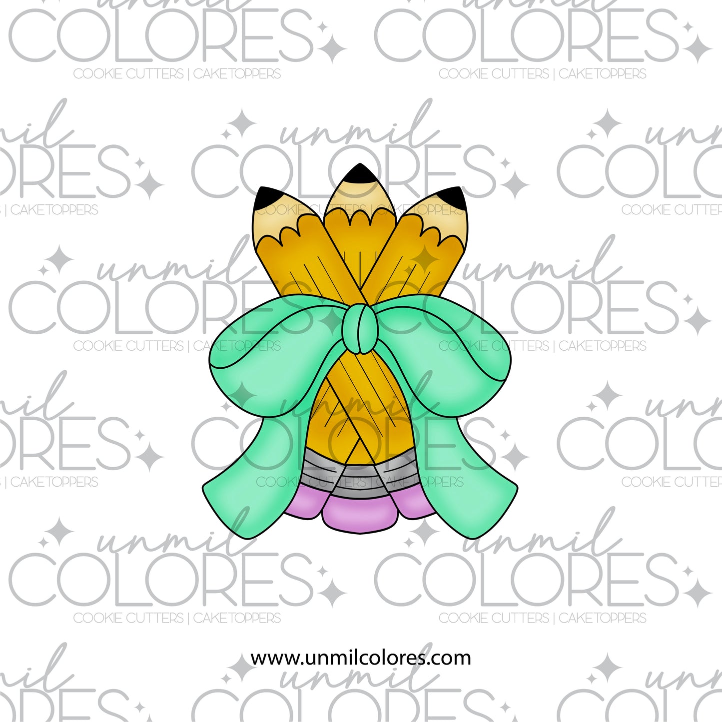 Cortador de Galleta Ramo de Lapices