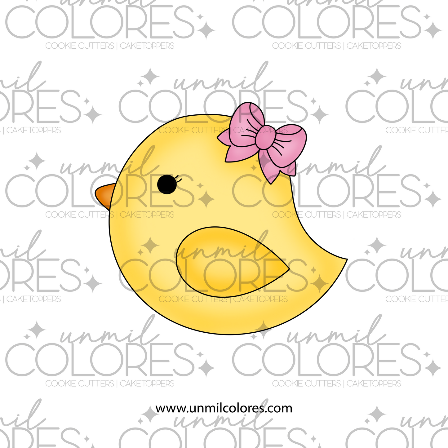 Cortador de Galleta Pollito Moño