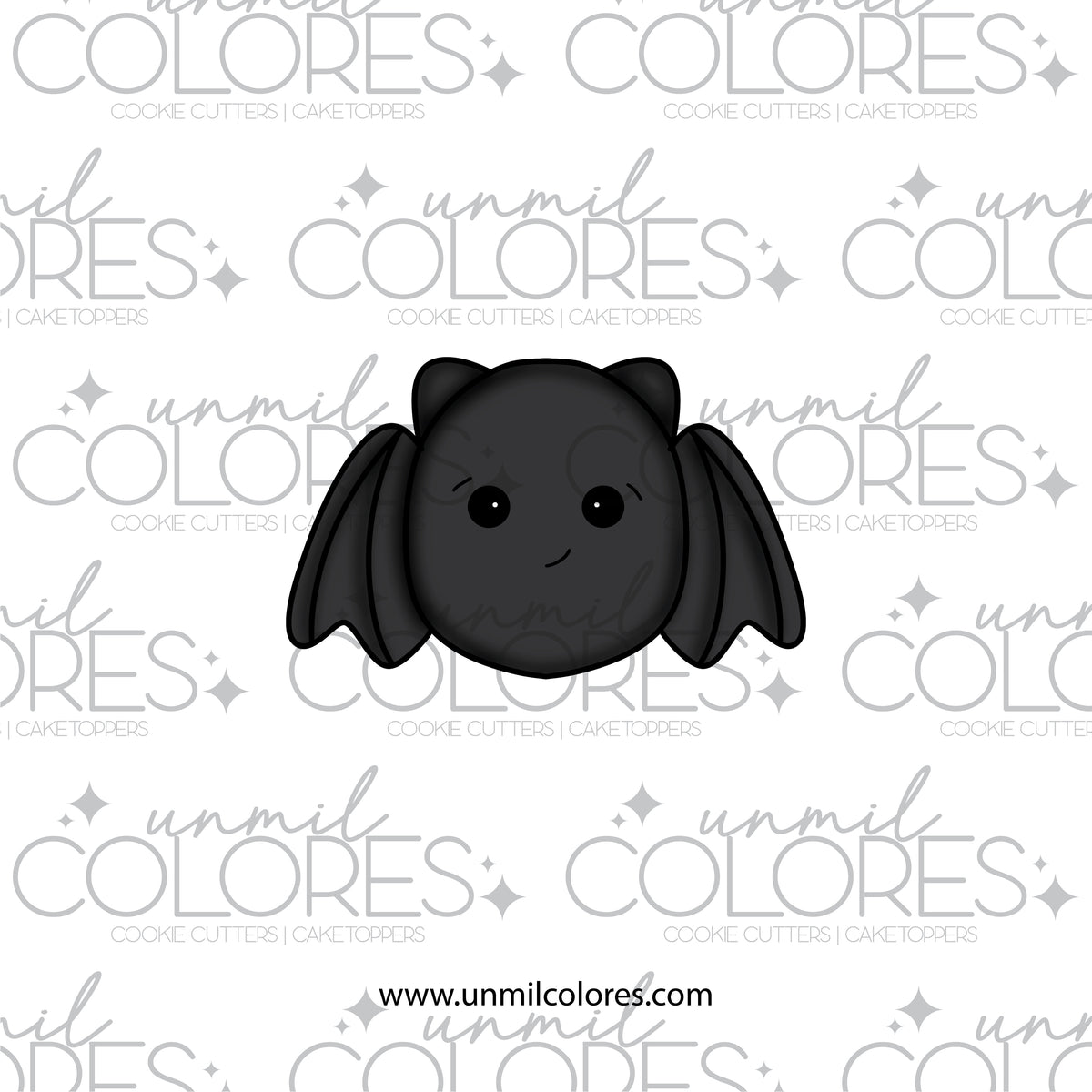Cortador de Galleta Murcielago Chibi