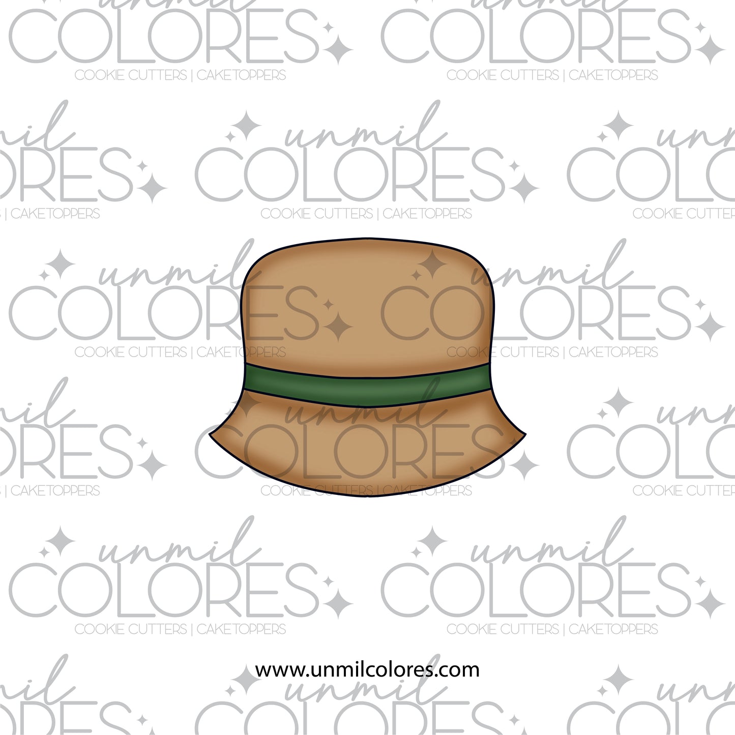 Cortador de Galleta Sombrero Pesca