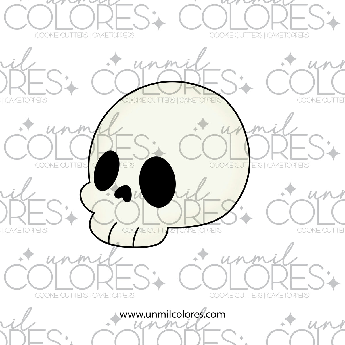 Cortador de Galleta Craneo