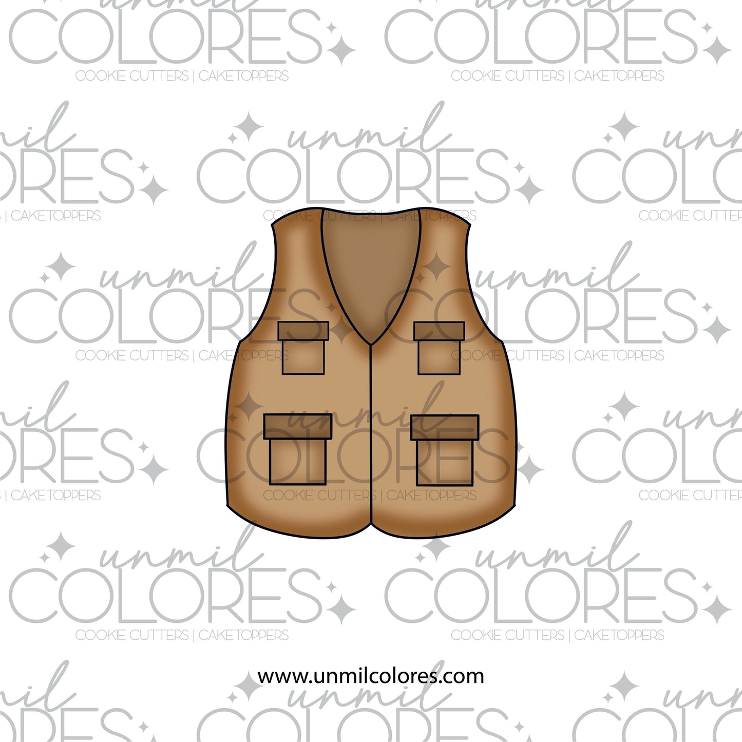 Cortador de Galleta Chaleco Pesca
