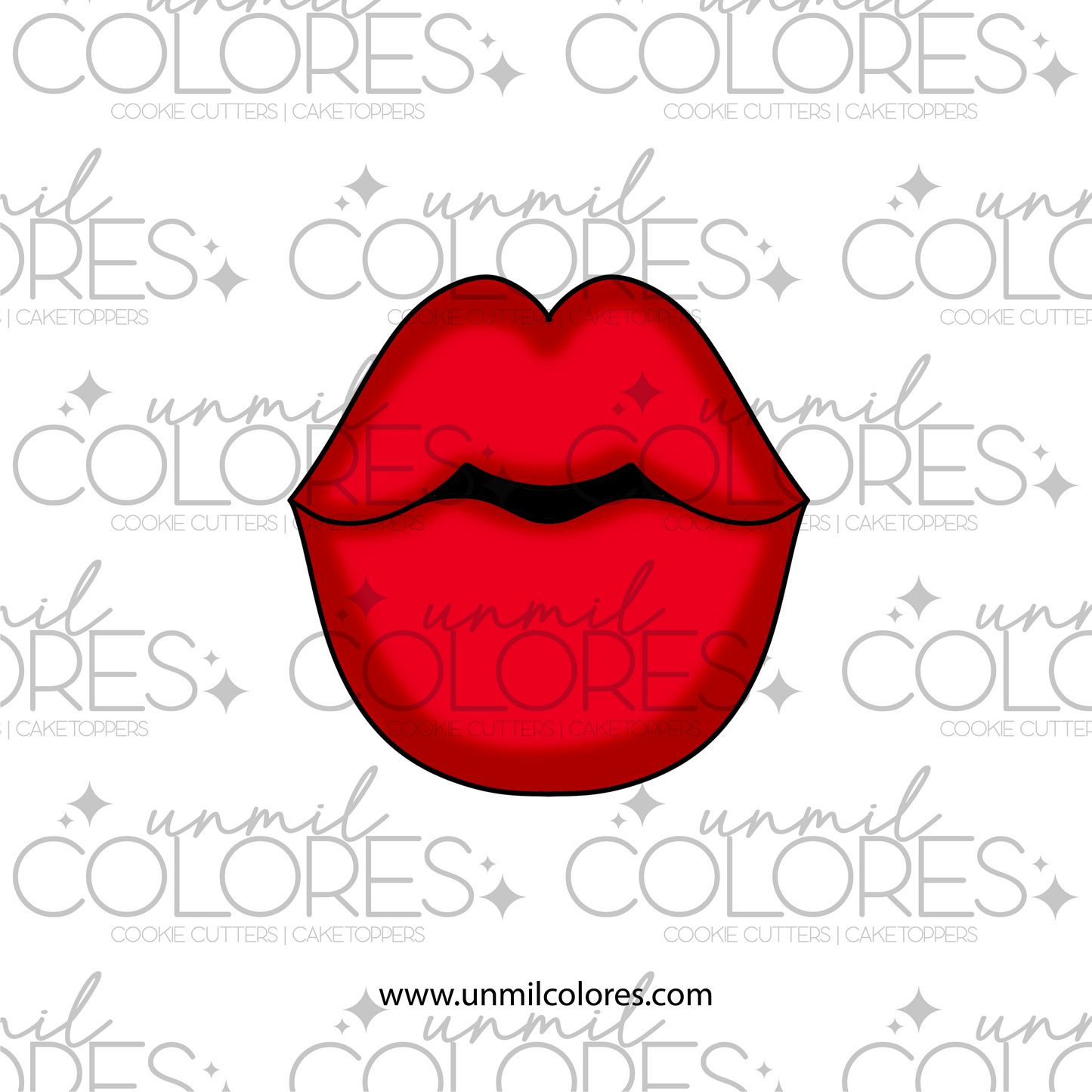 Cortador de Galleta Labios Gruesos