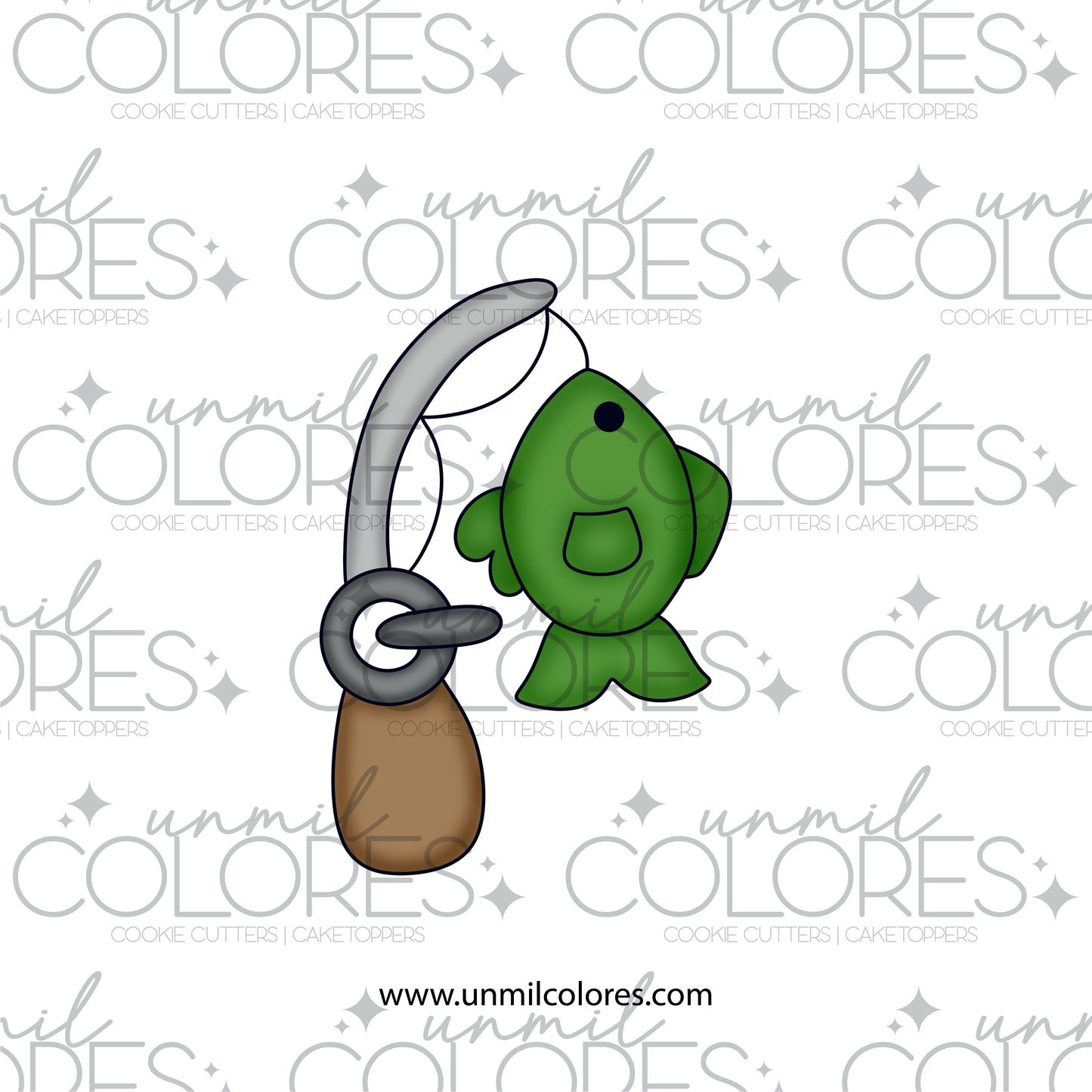 Cortador de Galleta Caña Pesca
