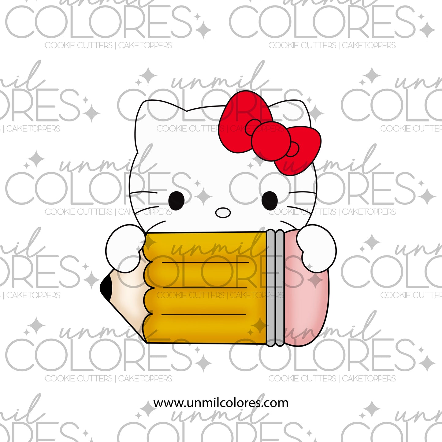 Cortador de Galleta Kitty Lápiz