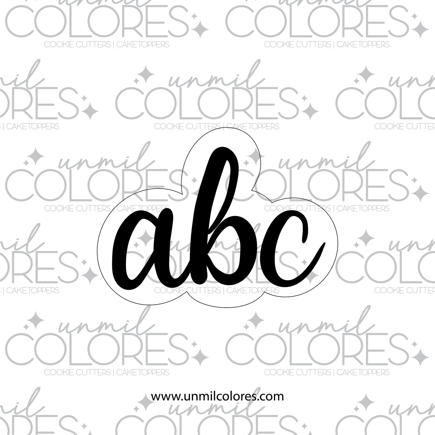Cortador de Galleta ABC