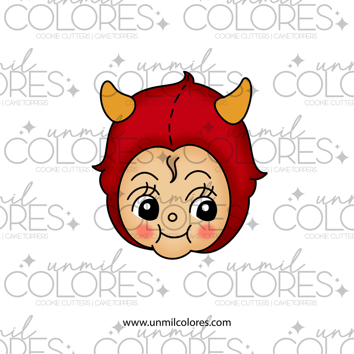 Cortador de Galleta Diablito Vintage