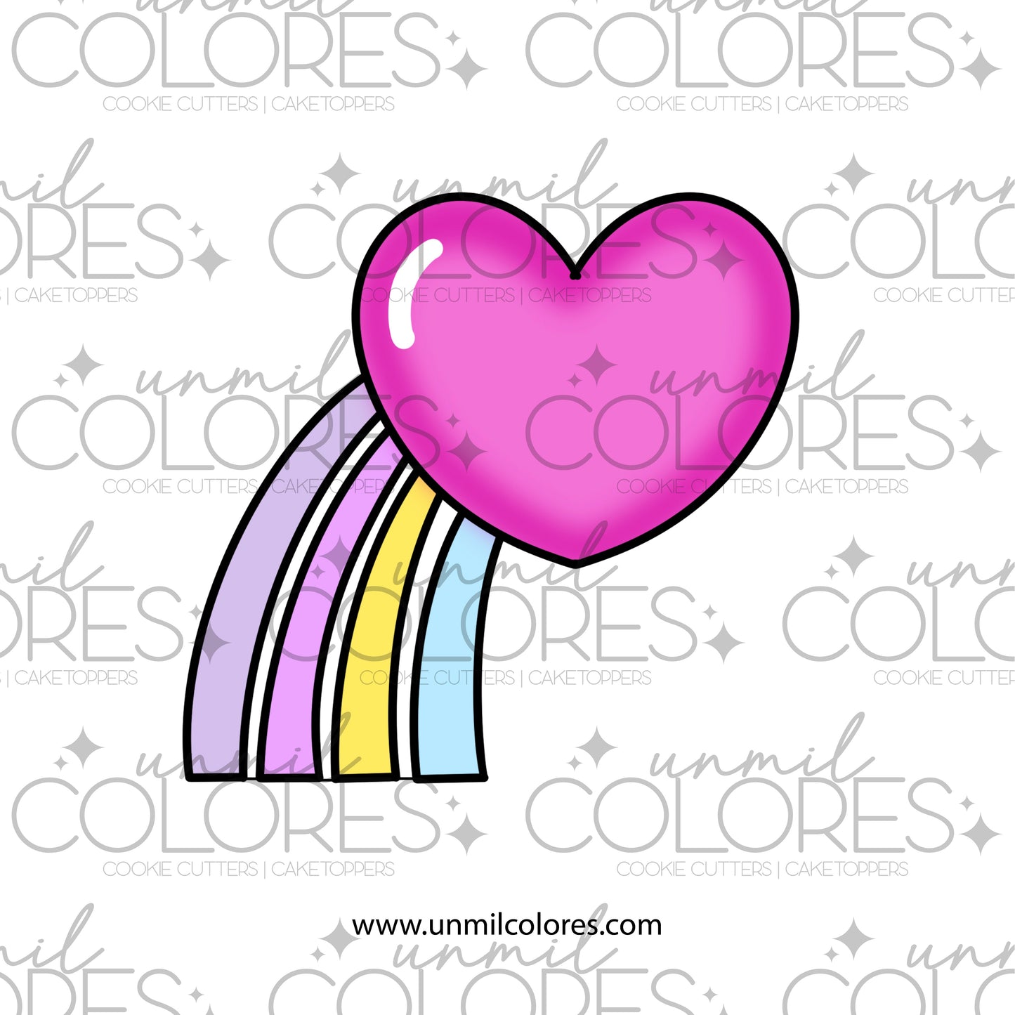 Cortador de Galleta Corazón Fugaz