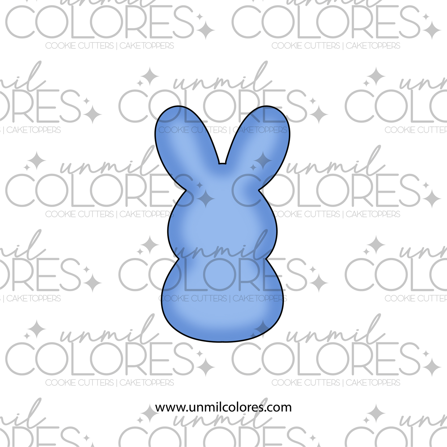 Cortador de Galleta Chocolate Conejo