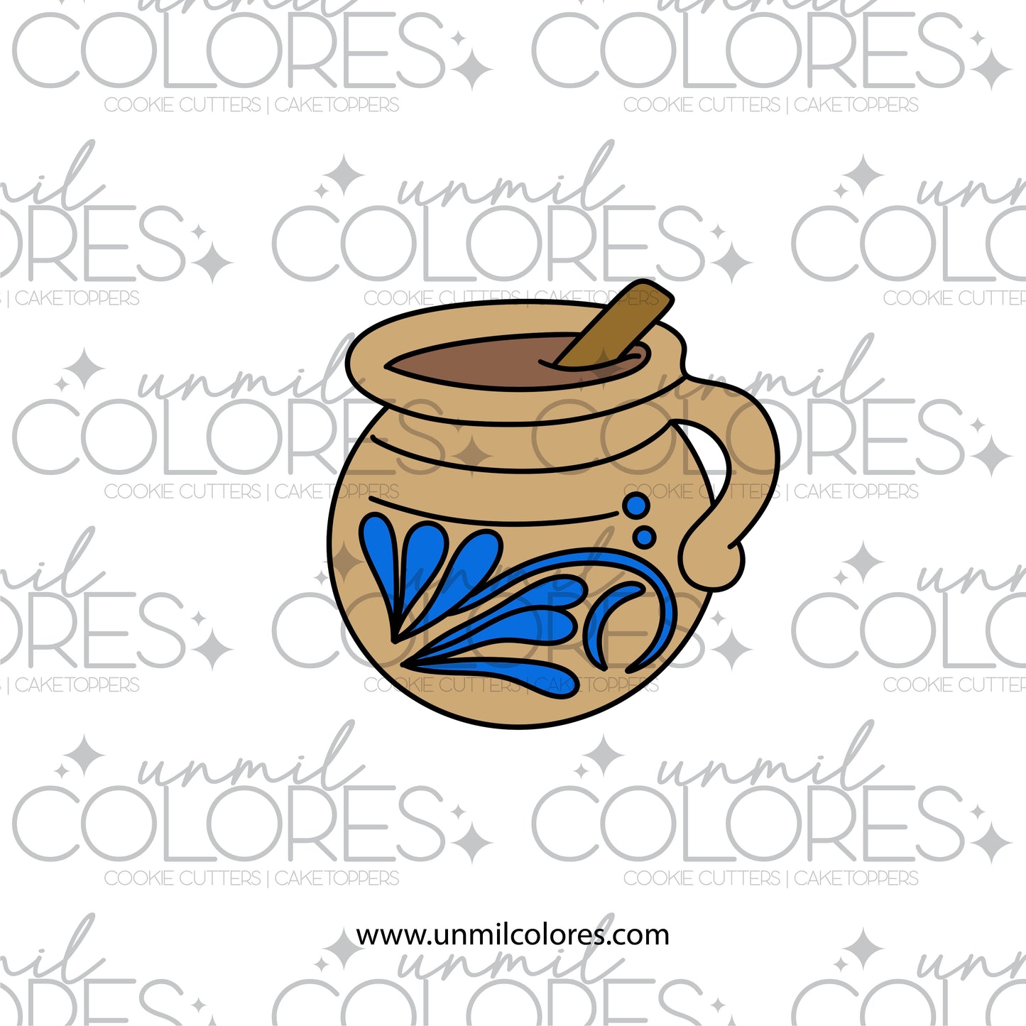 Cortador de Galleta Taza Chocolate