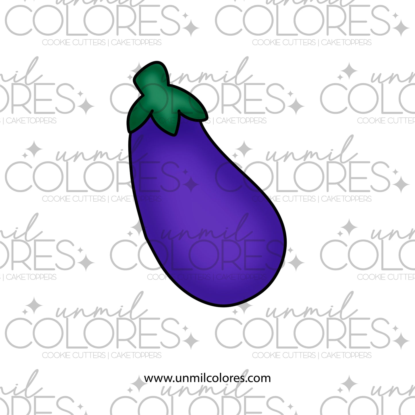 Cortador de Galletas Berenjena