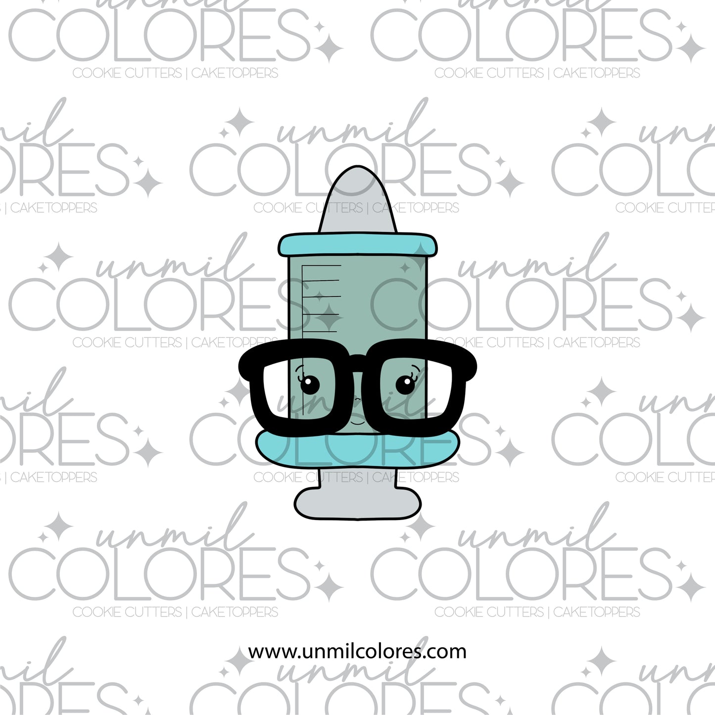 Cortador de Galleta Jeringa con Lentes