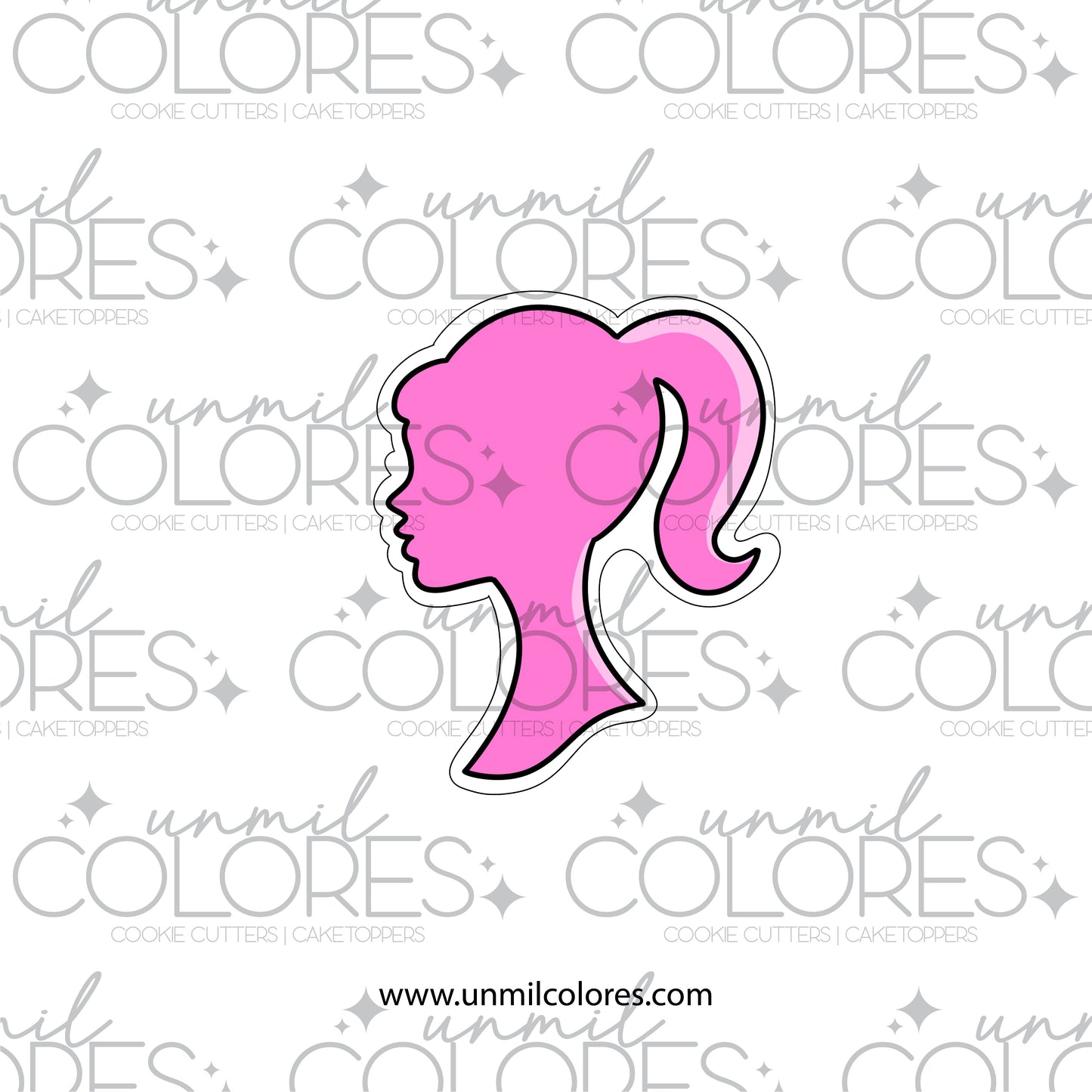Cortador de Galleta Silueta Barbie