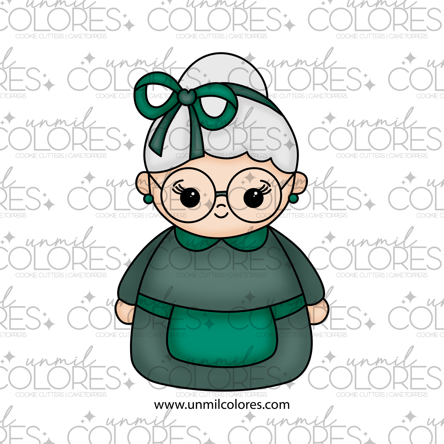 Cortador de Galletas Sra Claus