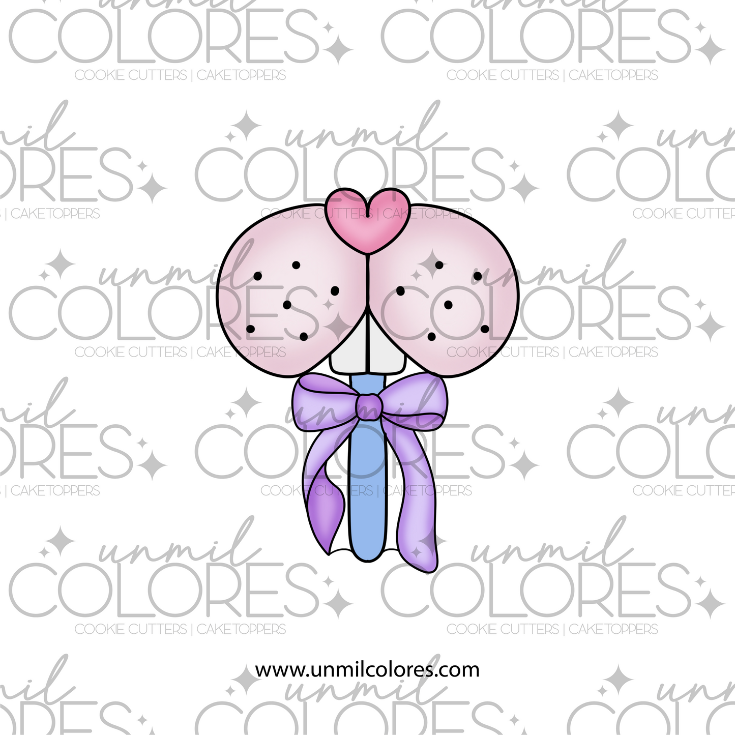 Cortador de Galleta Paleta Diente Conejo