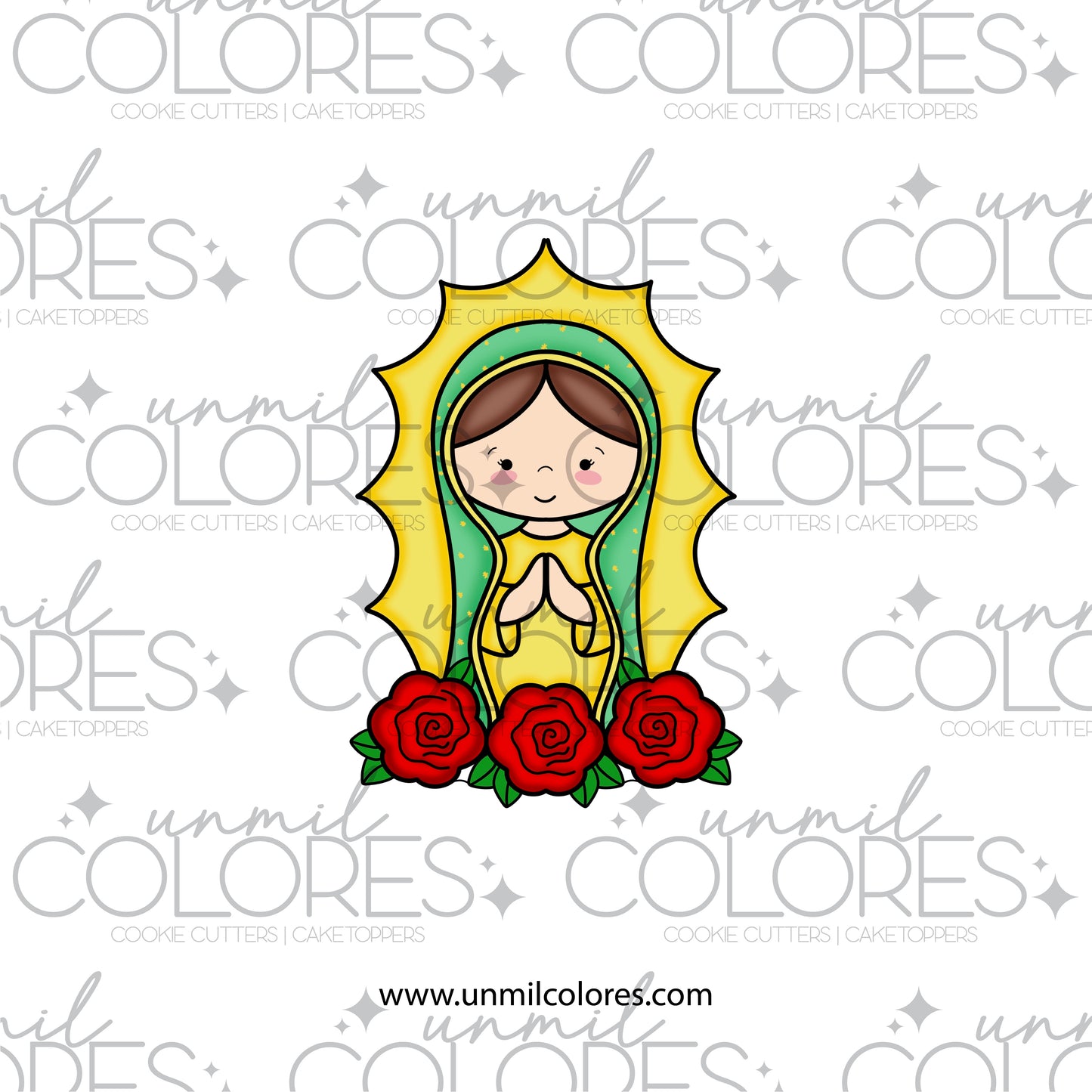 Cortador de Galleta Virgen de Guadalupe
