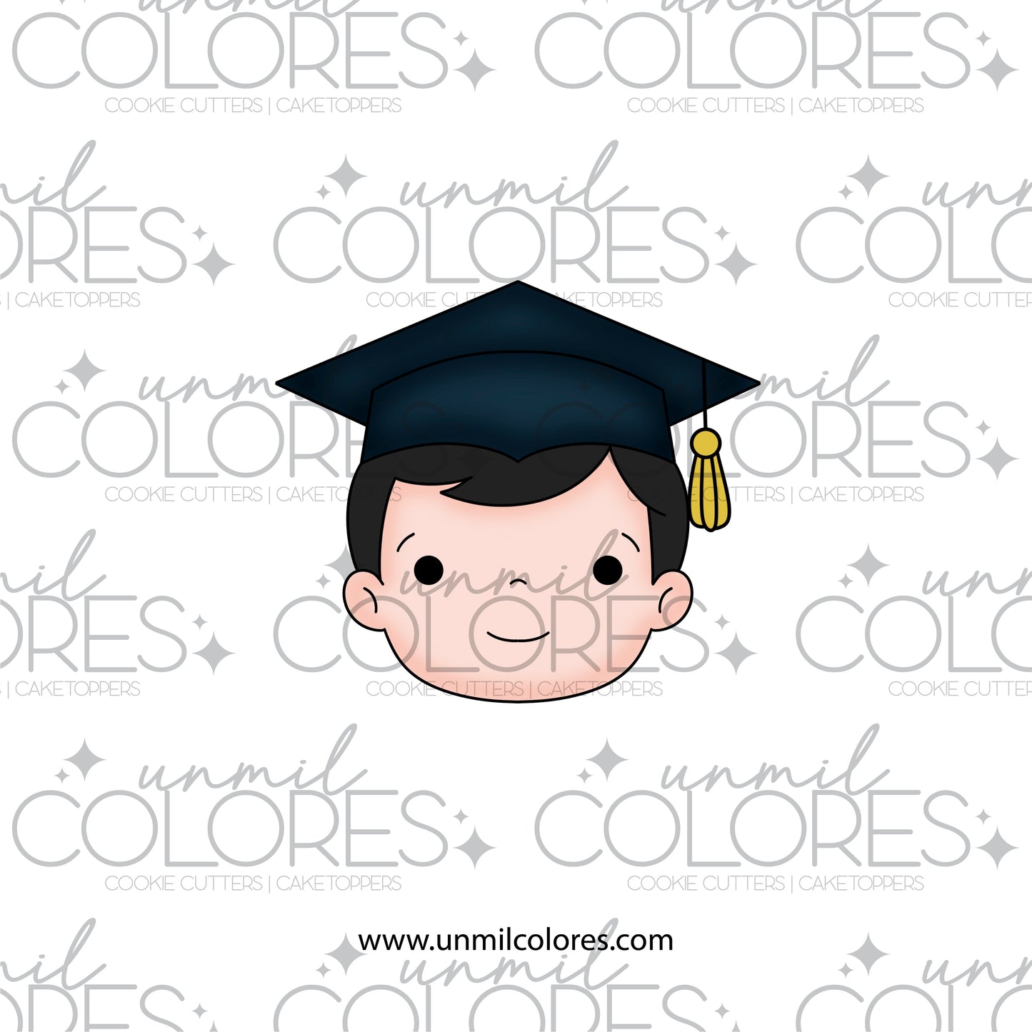 Cortador de Galleta Niño Graduación