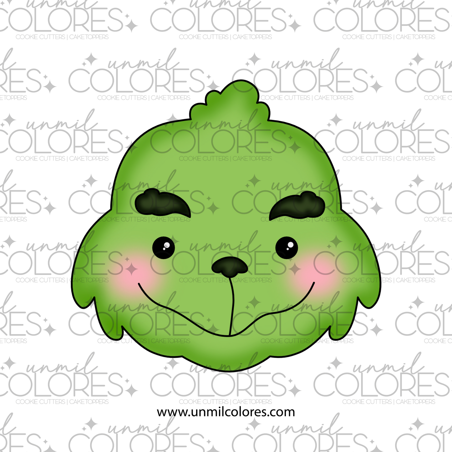 Cortador de galleta Grinch