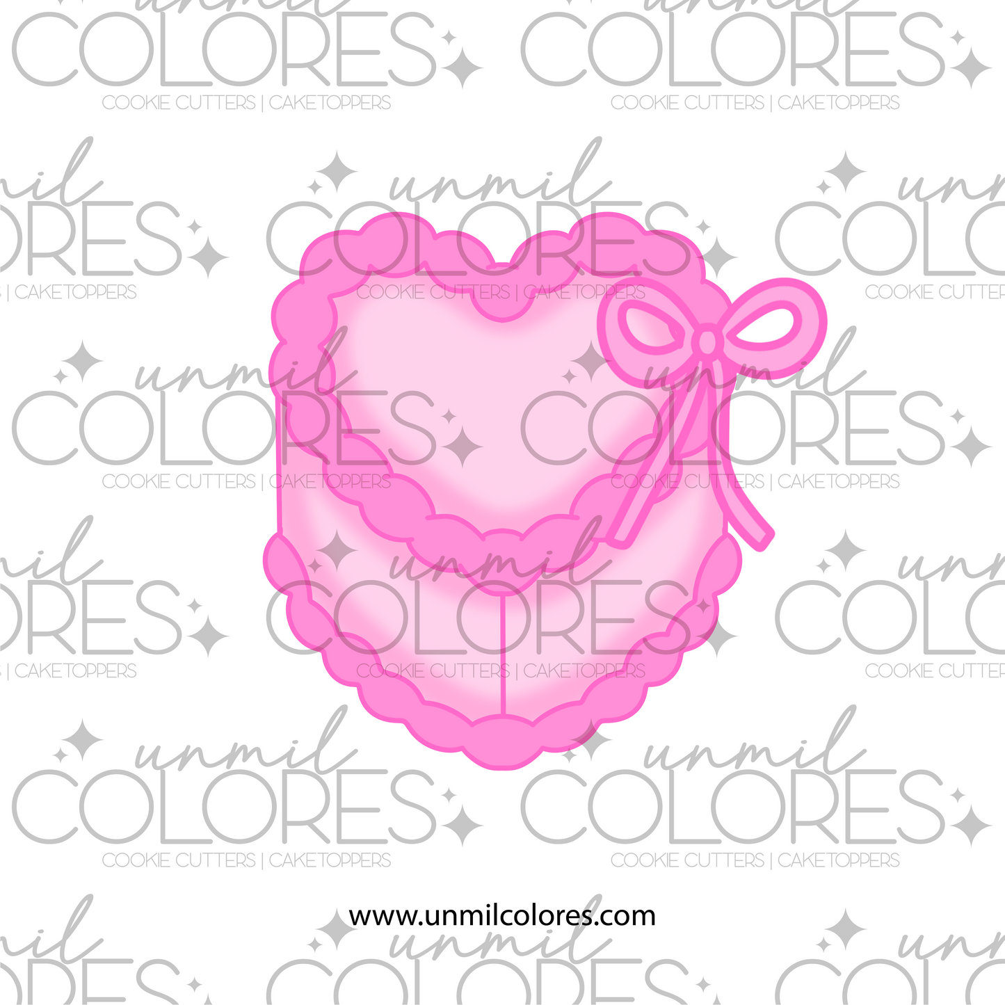 Cortador de Galleta Pastel Corazón