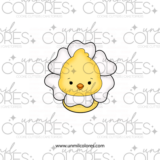 Cortador de Galleta Patito Flor