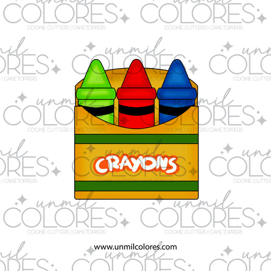 Cortador de Galleta Crayones