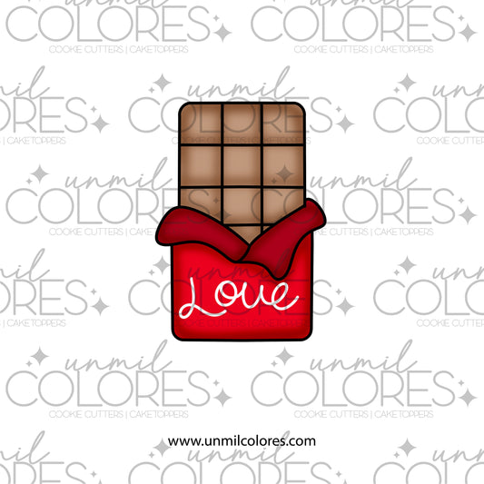 Cortador de Galleta Barra de Chocolate