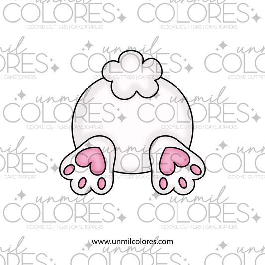 Cortador de Galleta Patas Conejo