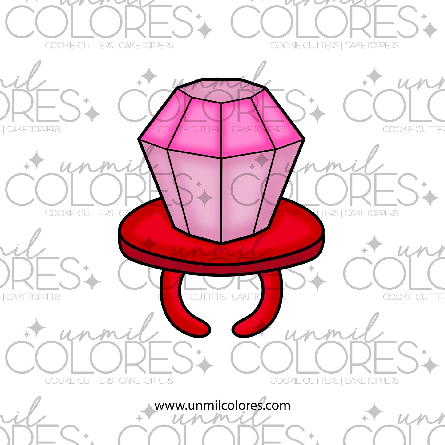 Cortador de Galleta Anillo Caramelo