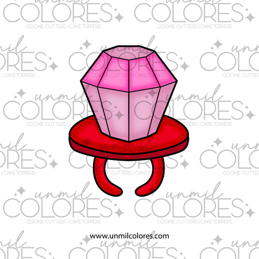 Cortador de Galleta Anillo Caramelo