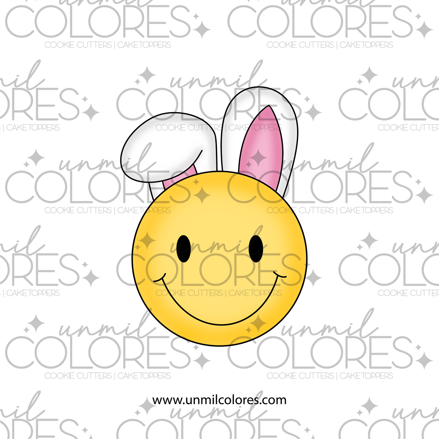 Cortador de Galleta Smile con Orejas