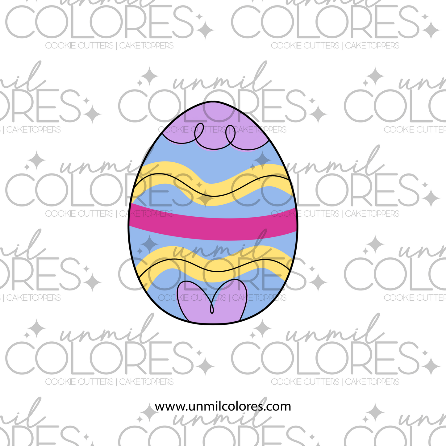 Cortador de Galleta Huevo