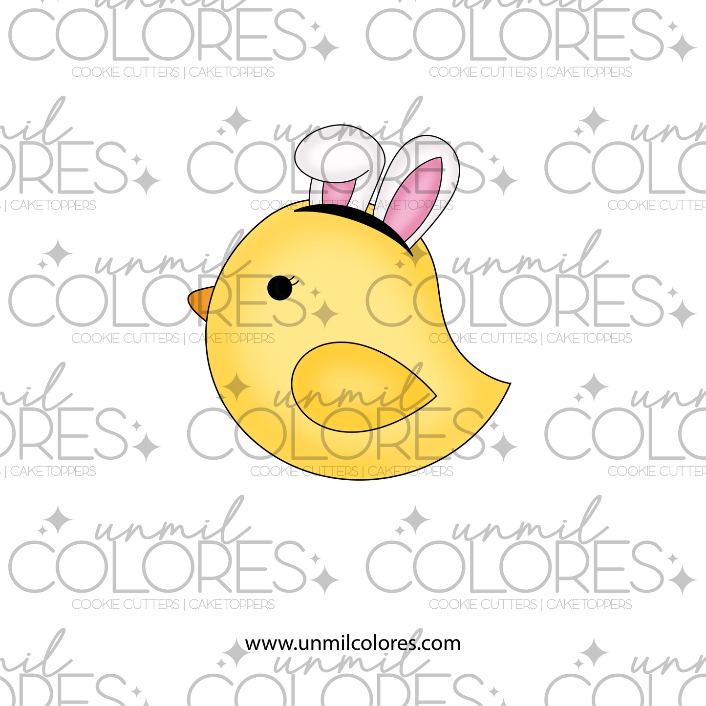 Cortador de Galleta Pollito Orejas