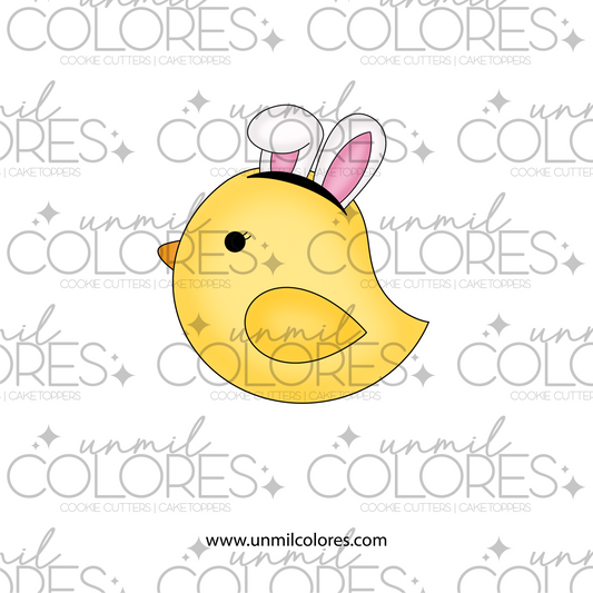 Cortador de Galleta Pollito Orejas