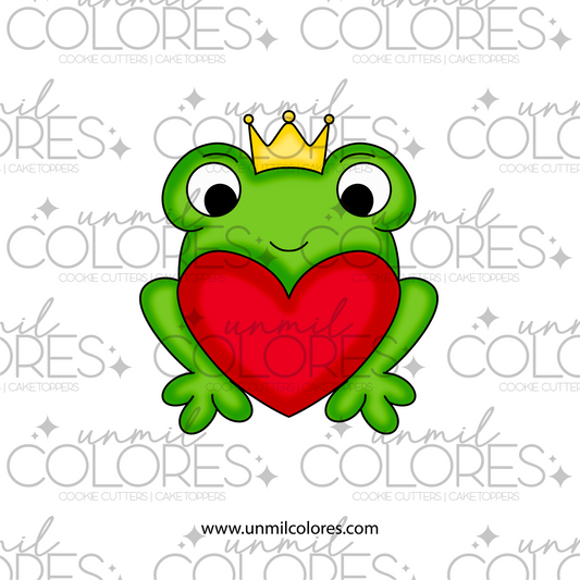 Cortador de Galleta Rana Corazón