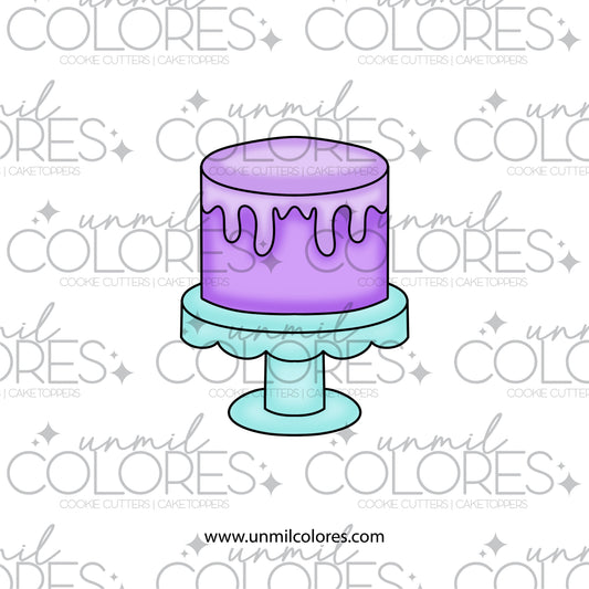 Cortador de Galleta Pastel con Base