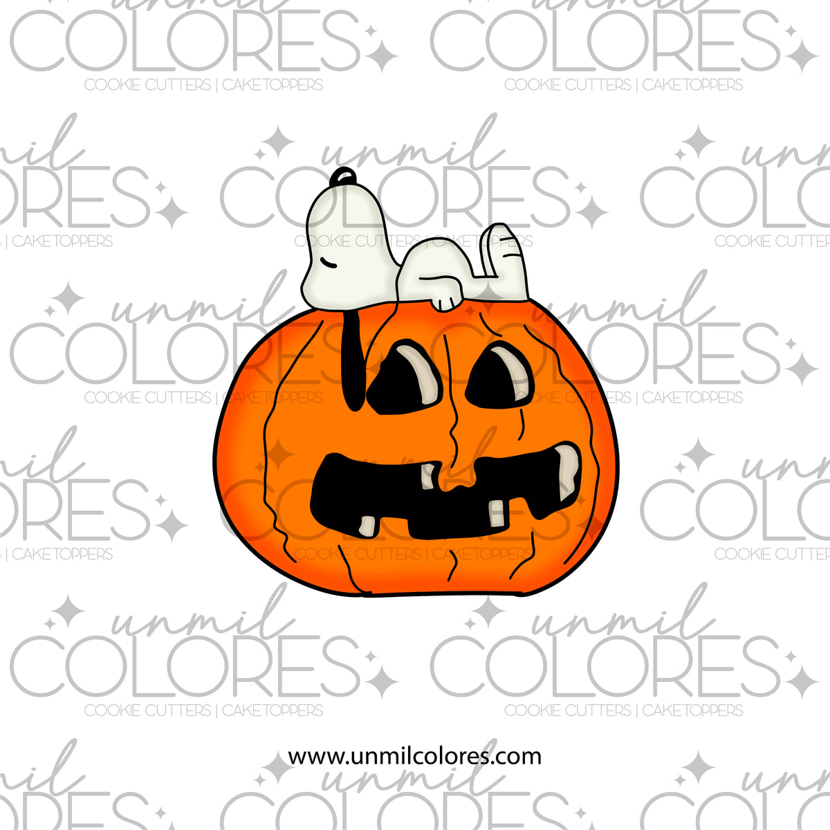 Cortador de Galleta Calabaza Snoopy