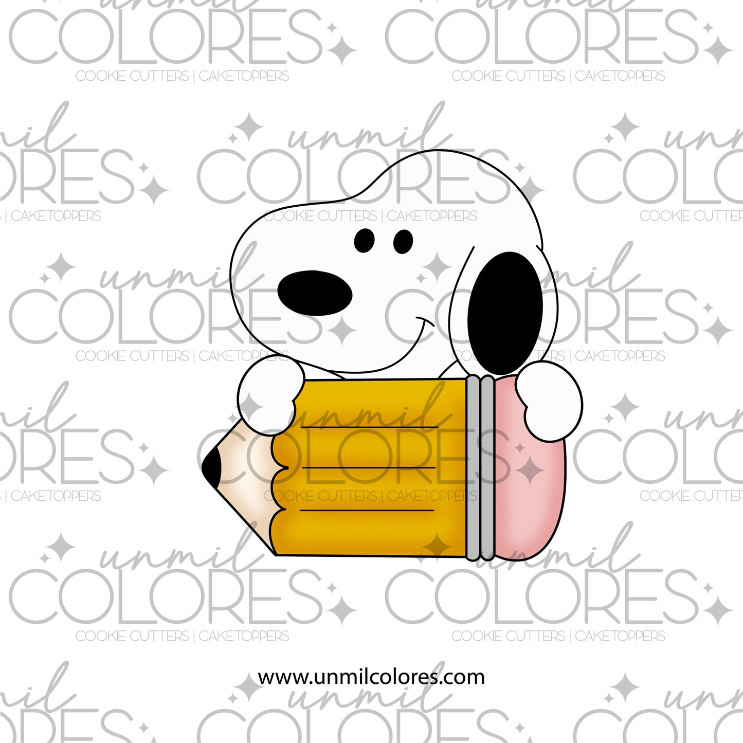 Cortador de Galleta Snoopy Lápiz