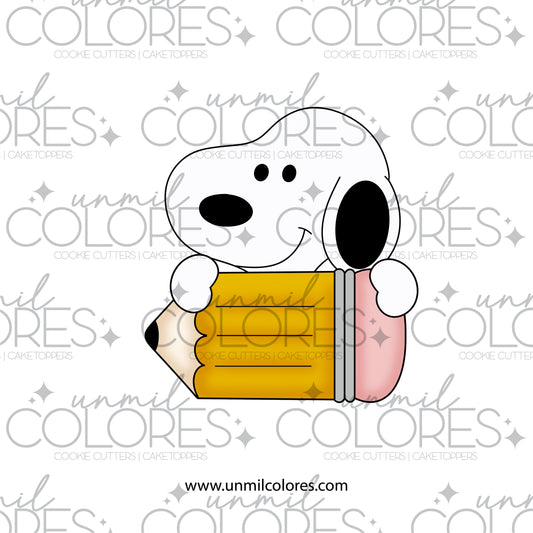Cortador de Galleta Snoopy Lápiz