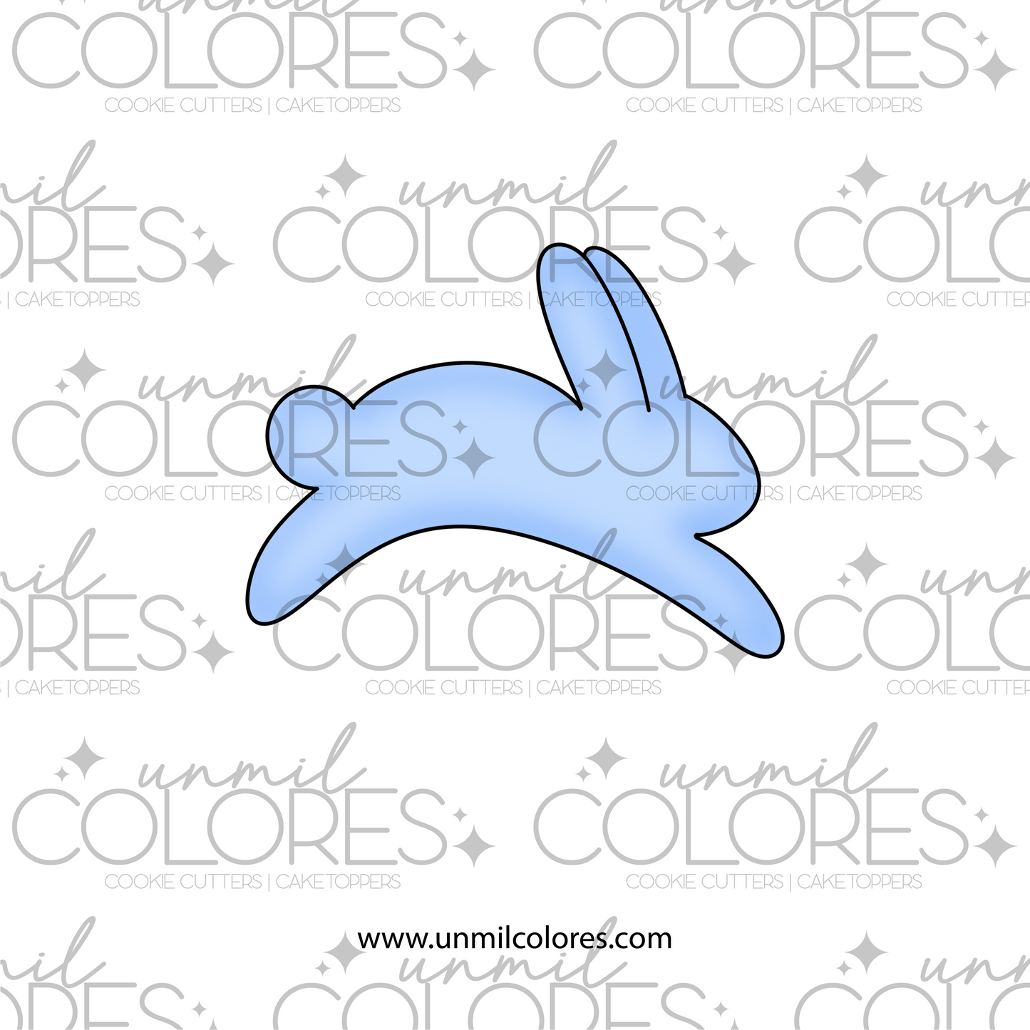 Cortador de Galleta Silueta Conejo