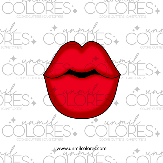 Cortador de Galleta  Labios Gruesos