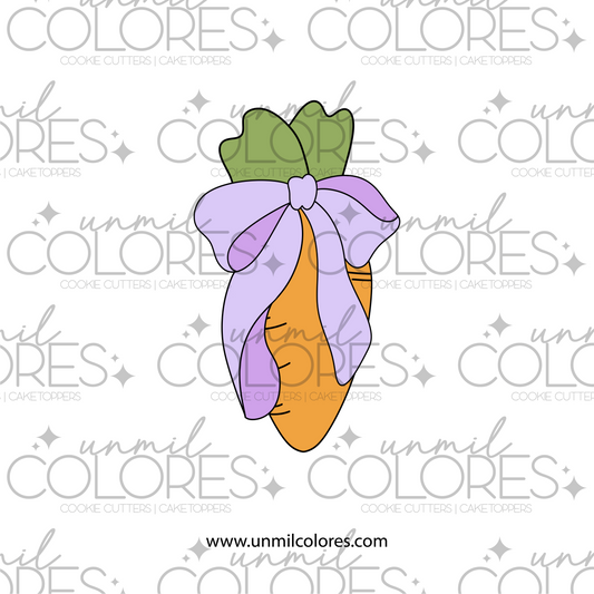 Cortador de Galleta Zanahoria Lazo
