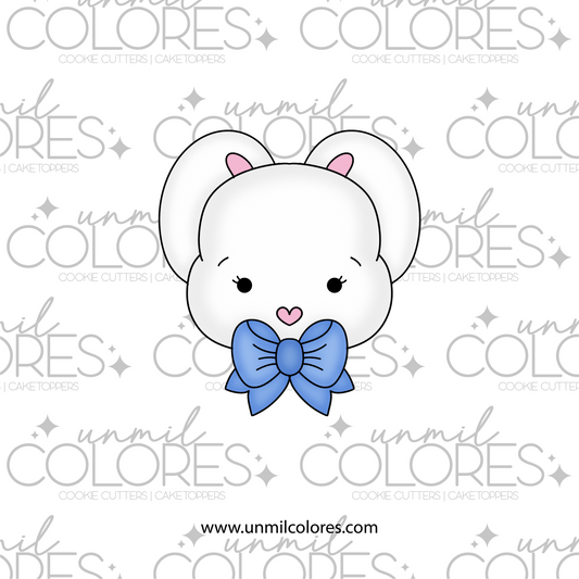 Cortador de Galleta Conejo Moño