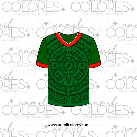 Cortador de Galleta Jersey Fútbol Soccer