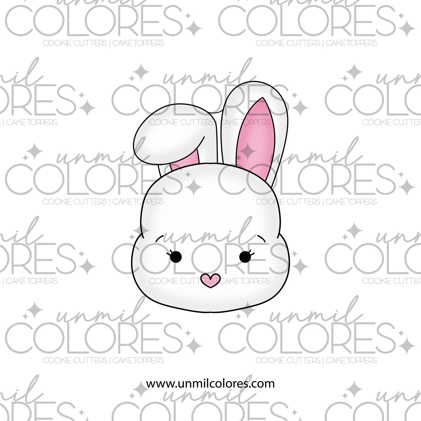 Cortador de Galleta Cara Conejito