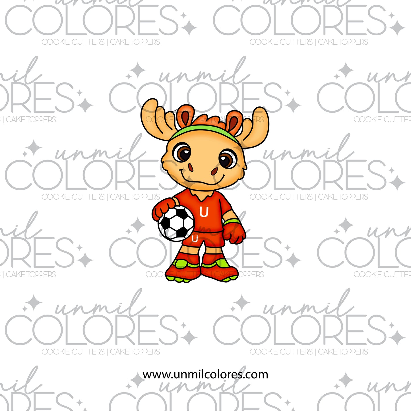 Cortador de Galleta Maple Mascota FIFA 2026