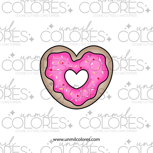 Cortador de Galleta Dona Corazón