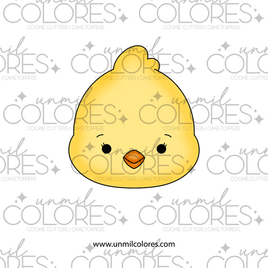 Cortador de Galleta Cara Pollito