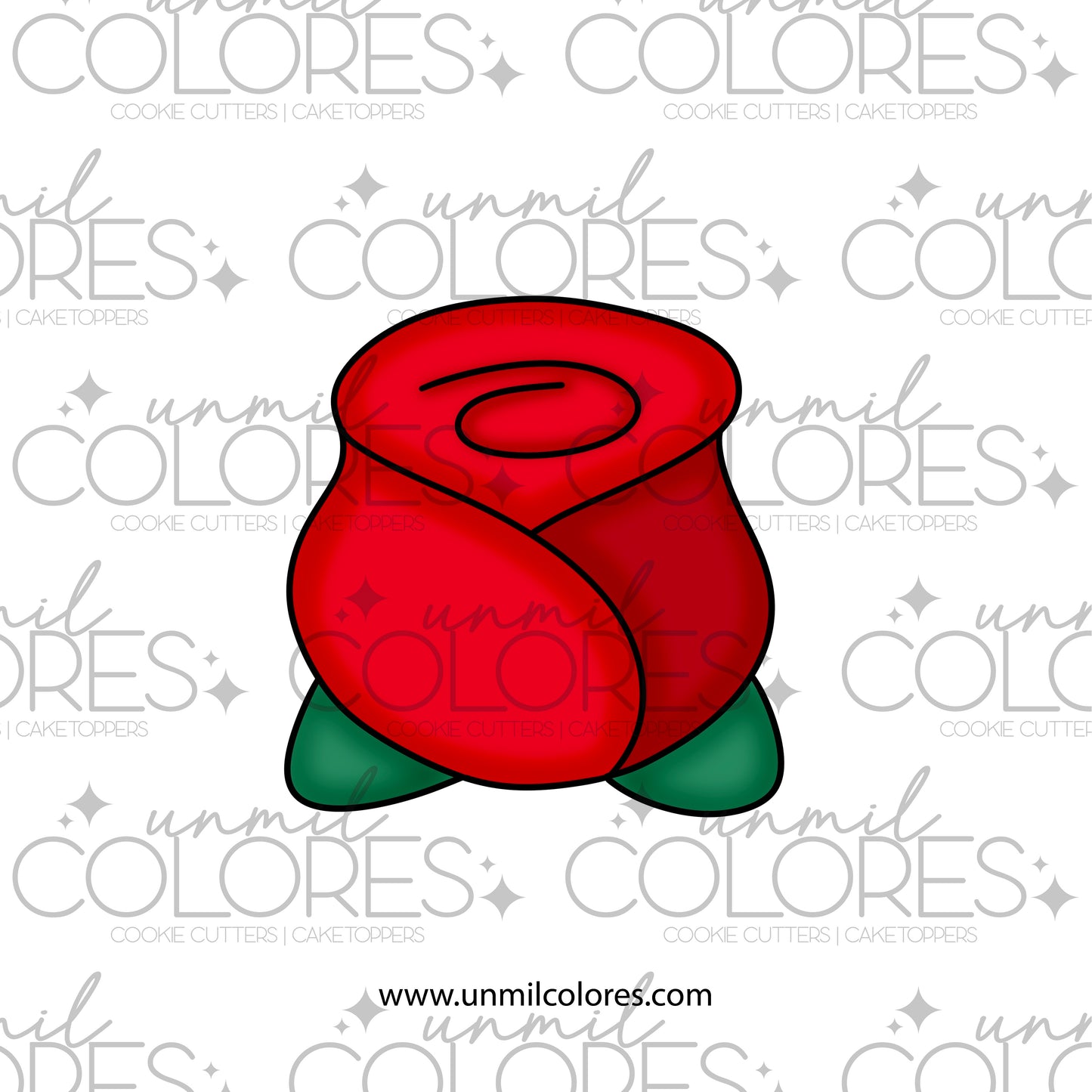 Cortador de Galleta Flor Rosa